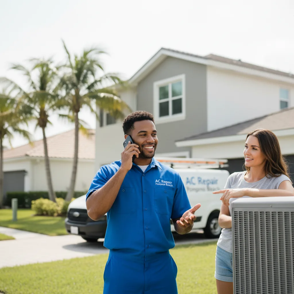 AC Repair Pompano Beach customer support in Lewis Center